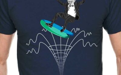 Gravity Waves – Physics T Shirt From Hereticwear