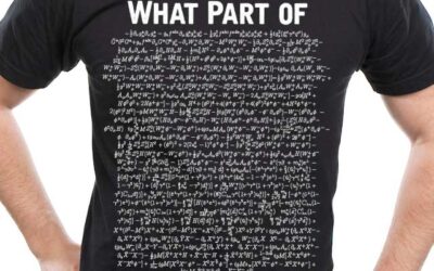 Standard Model Lagrangian – Physics T Shirt From – Heretic Wear